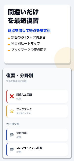 コンプライアンス・オフィサー認定試験 合格ドリル Screenshot 3