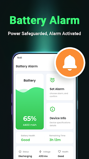 Full Battery Charging Alarm Screenshot 0