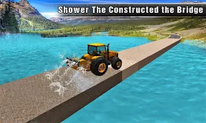 River Road Builder Bridge Construction Screenshot 2