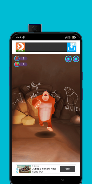 Running yeti sensation Screenshot 3