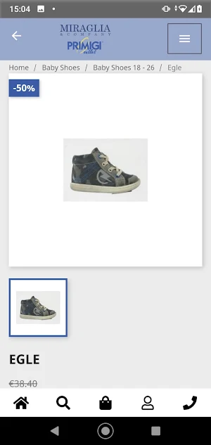 Outletshoestore Screenshot 2