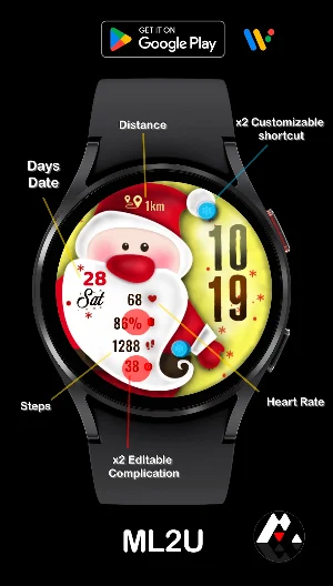 ML2U 156 Watch Face Screenshot 1
