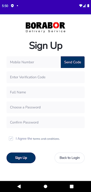 Borabor Delivery Screenshot 0