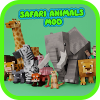 Safari Animals Mod For MCPE