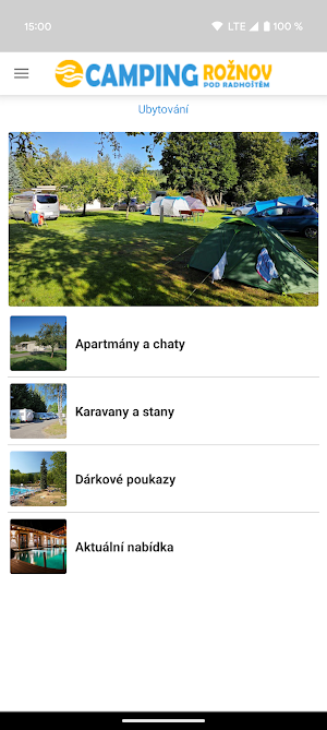 Camping Rožnov Screenshot 3