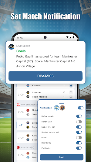 Live Score: Live Soccer Scores Screenshot 3