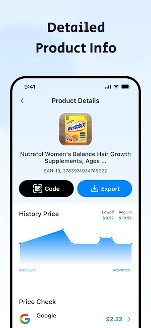 ScanMate: Barcode & QR Scanner Screenshot 1