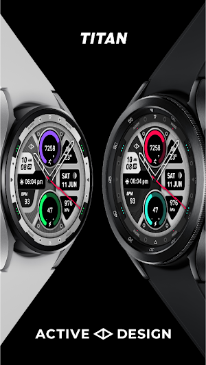 Titan: Hybrid Watch Face Screenshot 2