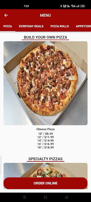 Pizza Pizazz Lakewood Screenshot 2
