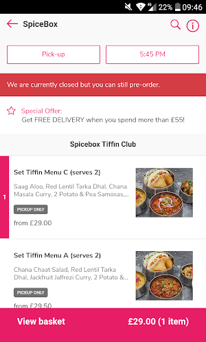 SpiceBox Curry House Screenshot 1