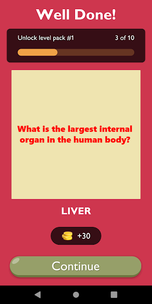 Human Body General Knowledge Screenshot 3
