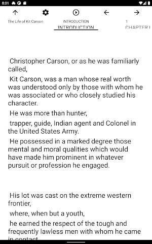 Book, The Life of Kit Carson Screenshot 3
