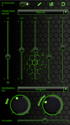 SKIN PLAYERPRO SPACE GREEN BLACK Screenshot 1