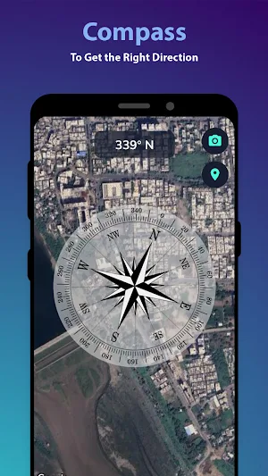 Satellite Finder & GPS Tools Screenshot 3