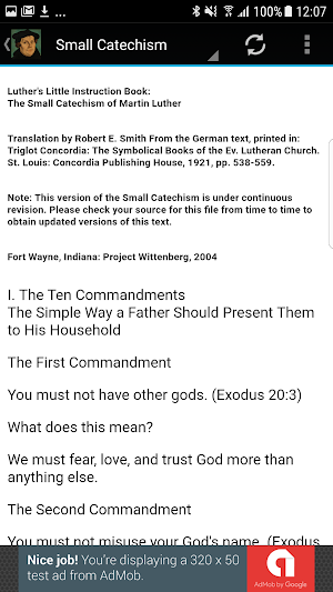 Writings of Martin Luther Screenshot 2