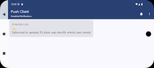 Push Client Screenshot 2