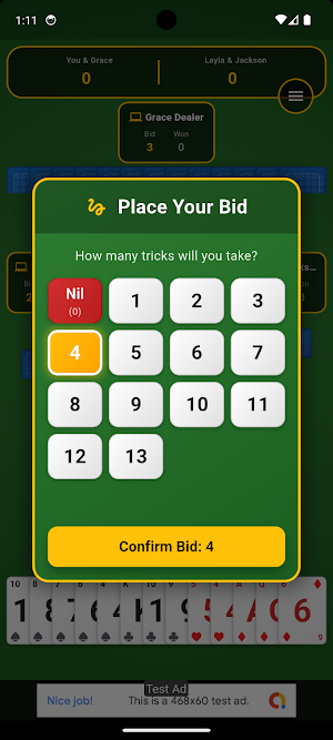 PG Spades Screenshot 2
