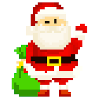 Christmas Pixel Art: Sandbox Paint,Color By Number