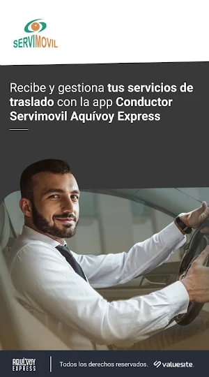 Servimovil Conductor Aquívoy Screenshot 0