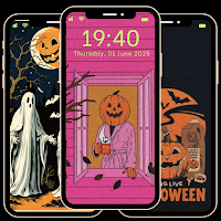 Vintage Halloween Wallpaper 4K