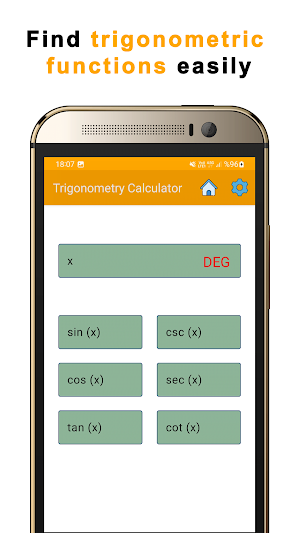 Trigonometric Calculator Screenshot 3
