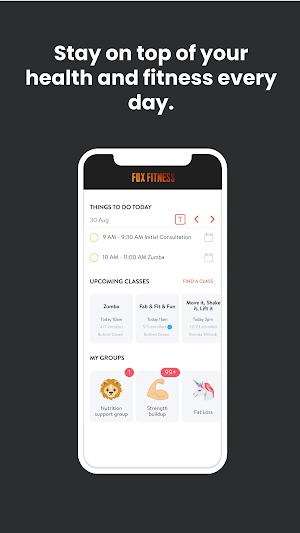 Fox Fitness FWTX Screenshot 1