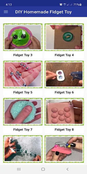 DIY Homemade Fidget Toys Screenshot 0