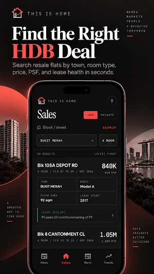 This Is Home:SG HDB & Property Screenshot 1