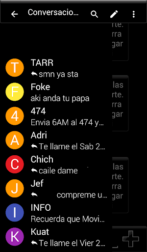 THEME EVOLVESMS BLACK STORM Screenshot 3