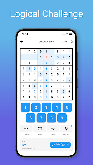 Play Sudoku Screenshot 1