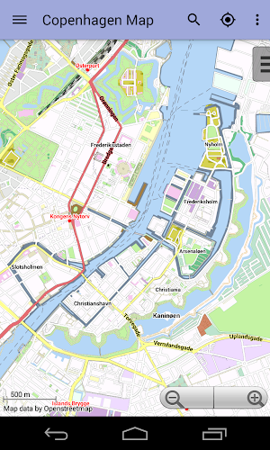 Copenhagen Offline City Map Screenshot 1