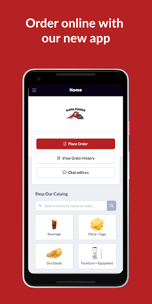 Kapa Foods Screenshot 0