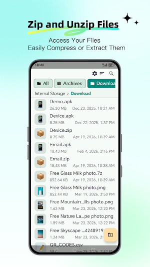 ZMaster – Zip & RAR Extractor Screenshot 1