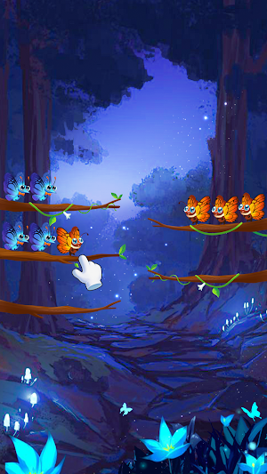 Butterfly Sort: Color Sorting Screenshot 0