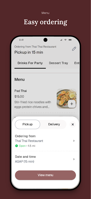 Thai Thai Restaurant Screenshot 2