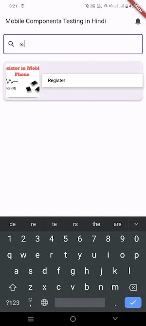 mobile components in english Screenshot 2