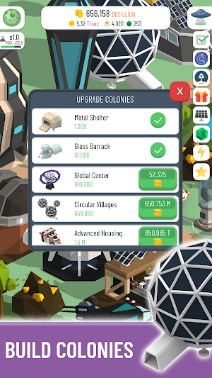 Space Colony: Idle Screenshot 3