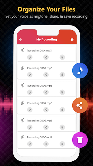 Voice Recorder & Notes - Unlimited, No Time Limit Screenshot 3