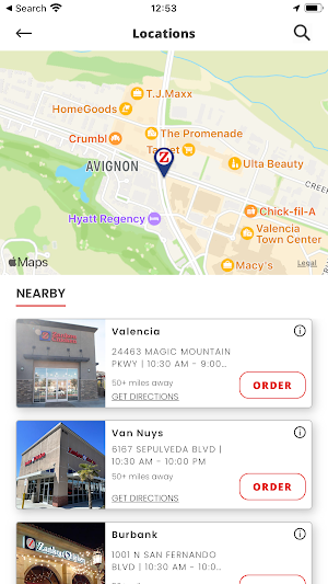 Zankou Chicken Screenshot 1