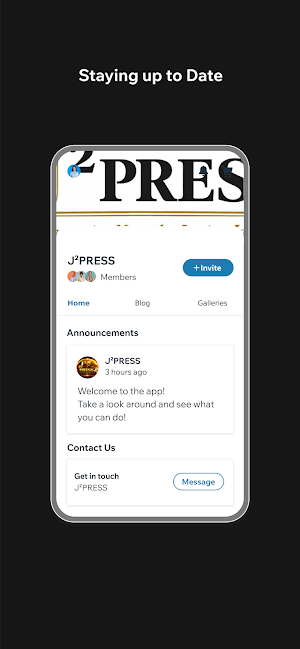 J² PRESS Screenshot 0