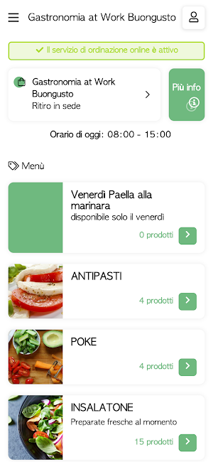 Gastronomia Buongusto Screenshot 1