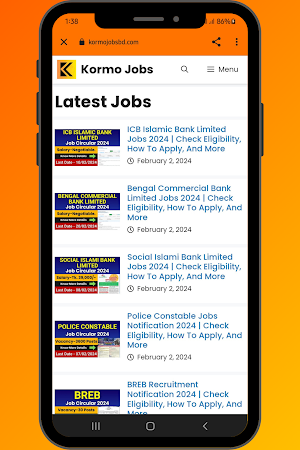 Kormo Jobs: For Bangladesh Screenshot 1