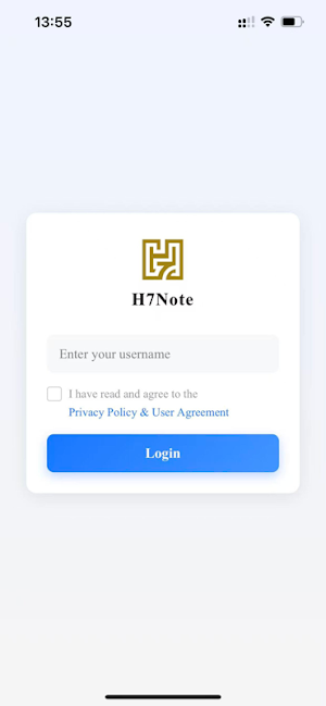 H7 Note Screenshot 0