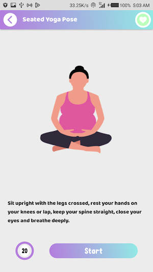 iQ Pregnancy Exercise Screenshot 2
