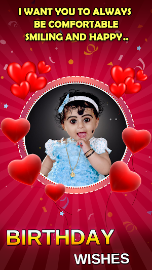 Happy Birthday Photo Frames in English (Full HD) Screenshot 0