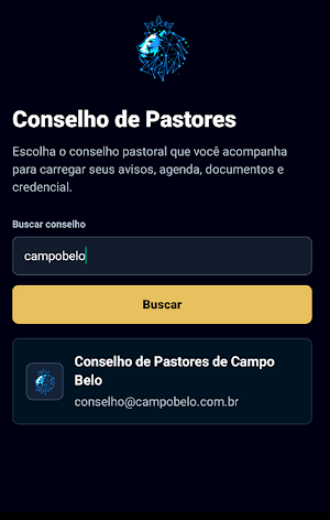 Conselho de Pastores Screenshot 0