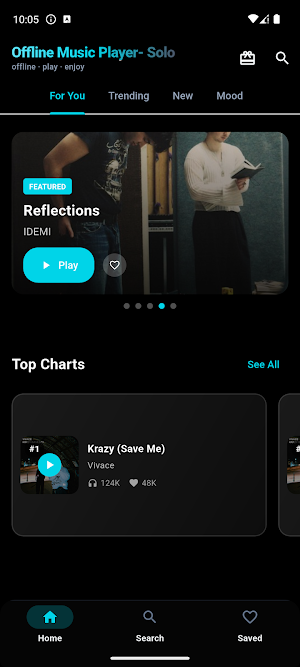 Offline Music Player- Solo Screenshot 3