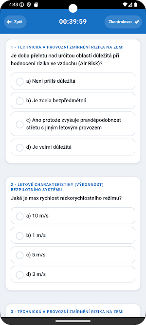 Test Drony A2 - UAS Open A2 Screenshot 2