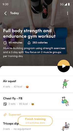 Berger Coaching Screenshot 2