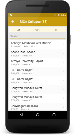 MCA Admission Screenshot 3